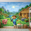 Fototapeta Minecraft - Pixelowa Przygoda dla Dzieci