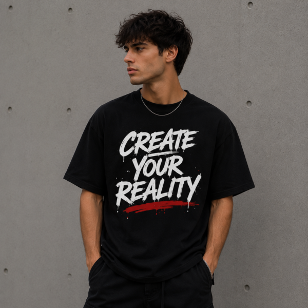 koszulka_create_your_reality_01_czarna-meska Create Your Reality